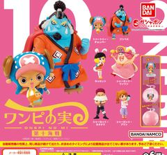신품 반다이(BANDAI) From TV animation ONE PIECE 원피의 열매 제10해전 전 6종 세트 슈링크 캡슐 첨부