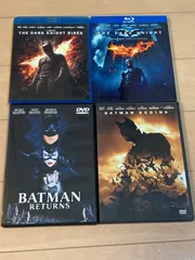 バットマン4作品 ダークナイト ライズ リターンズ ビギンズ DVD Blu-ray