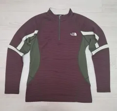 THE NORTH FACE ザノースフェイス レディース ジップアップ Tシャツ M (90)