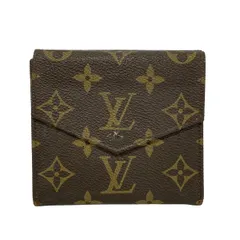 LOUIS VUITTON(ルイヴィトン) Wホック財布 モノグラム ポルトモネビエ(旧型) 190