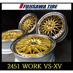 【2451】T00506095▲未使用品 WORK VS-XV▲19x8J 5穴 PCD114.3 +46▲4本のサムネイル