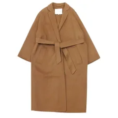 美品 21aw MACKINTOSH マッキントッシュ ALYTH ダブルフェイス オーバーサイズ チェスターコート ラップコート アウター 6 ブラウン レディース 古着 中古 USEDのサムネイル