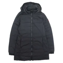 美品 CANADA GOOSE カナダグース CAMP HOODED JACKET 5085L ダウンコート キャンプ フーデッド ジャケット S 黒 ブラック レディース 古着 中古 USED