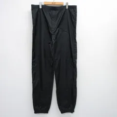 W35/古着 プーマ puma ナイロン パンツ メンズ 90年代 90s ワンポイントロゴ 黒 26mar10