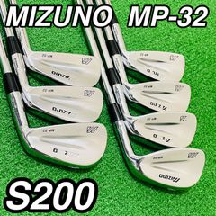レフティ ミズノ MP-32 アイアン 8本 左 3-9P マッスル スチール