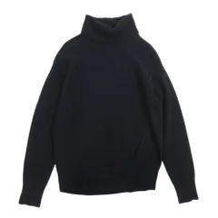 美品 FRAMeWORK フレームワーク カシミヤブレンド 長袖 ロングスリーブ タートルネック ニット セーター 黒 ブラック レディース 古着 中古 USED