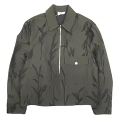 未使用 23ss HERMES エルメス Herbier deperlant プルオーバー シャツジャケット プルオーバー ブルゾン ライトアウター 48 カーキ メンズ 古着 中古 USEDのサムネイル