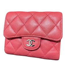 極美品】CHANEL タイムレスクラシック 三つ折り財布 キャビアスキン