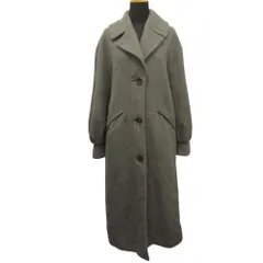 美品 19aw MURUA ムルーア ルーズムード チェスター コート ジャケット ブルゾン ウール混 1 グレー レディース 古着 中古 USEDのサムネイル