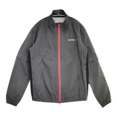BEAMS BEAMS GOLF レインジャケット 定価32000円 サイズS ブルゾン 2way ナイロンジャケット グレー メンズ ビームス【中古】6-0320M♪のサムネイル