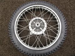 SR400 23インチホイール アルミ製 タイヤ付き - メルカリ