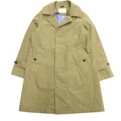 nanamica ナナミカ ゴアテックス ステンカラー コート ジャケット ブルゾン GORE-TEX サイズWS ベージュ レディース 古着 中古 USED