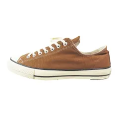 良品 CONVERSE コンバース CANVAS ALL STAR J OX キャンバス オールスター ローカットスニーカー 靴 シューズ ブラウン 30cm メンズ 古着 中古 USED