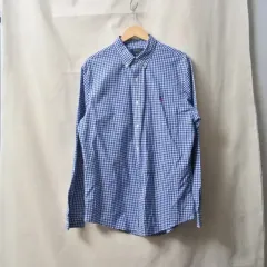 ポロ ラルフローレン QR CHECK シャツ XL M0150