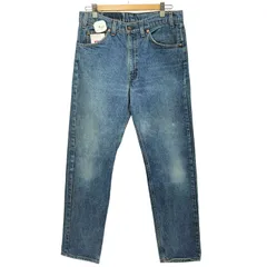 リーバイス Levis USA製 ボタン裏刻印530 オレンジタブ 505 デニムパンツ メンズ  32X31
