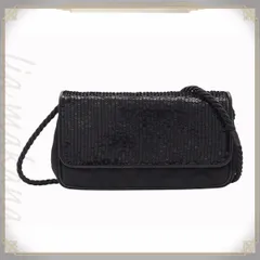 専用❗️♡CHANEL ✨シャネル　ノベルティ　スパンコール　ショルダーバッグ　黒 2026年最新】シャネル スパンコール バッグの人気アイテム - メルカリ