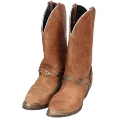 古着 総柄 厚底 ウエスタンブーツ リングブーツ 8M レディース25.0cm相当/saa014426