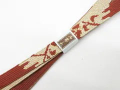 【一輝堂】和装小物 帯締め 高麗組 金糸 美品 帯締 26w03-3696