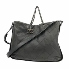 シャネル(Chanel) シャネル ハンドバッグ マトラッセ ラムスキン ブラック  2wayバッグレディース