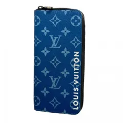 ルイ・ヴィトン(Louis Vuitton) ルイ・ヴィトン 長財布 モノグラム ジッピーウォレットヴェルティカル M82799 ブルーメンズ