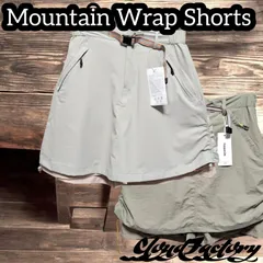 【大特価！】マウンテンラップショーツ レディースL 2色 ライトグレー/カーキグリーン コリアンスタイル ハイキングにピッタリ！