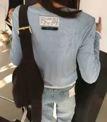 長袖 Tシャツ グレー free