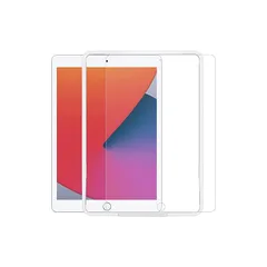NIMASO ガラスフィルム iPad 10.2インチ 9世代/8世代/7世代用 衝撃吸収 強化 ガラス 保護フィルム 指紋防止 ガイド枠付き NTB19I38 1