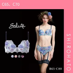 10％OFF【SHIROHATO公式】【正規品・新品】ワコール サルート 23グループ 23G P-UP ブラジャー BC プッシュアップ 谷間 Wacoal Salute BTJ423 25AWフェア(C65、C70)