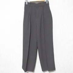 未使用 25AW JOURNAL STANDARD ジャーナルスタンダード ウールライク ストレッチスラックス サイズ36 グレー レディース 古着 中古 USED