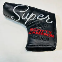 スコッティキャメロン　新作パターカバー　SUPERブラック　検索スコッチキャメロンパターカバー