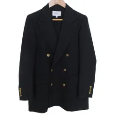 美品 BEAUTY&YOUTH ビューティーアンドユース ユナイテッドアローズ TRADITIONAL ダブルジャケット 紺ブレ ブレザー S ネイビー レディース 古着 中古 USED