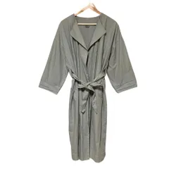 ARTS&SCIENCE アーツアンドサイエンス オーバーサイズ ノーカラー ベルテッドコート 1 グレー メンズ 古着 中古 USED