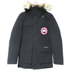良品 CANADA GOOSE カナダグース CITADEL PARKA シタデルパーカー コヨーテファー フーディー ダウンコート 4567JM XS/TP ブラック メンズ 古着 中古 USEDのサムネイル