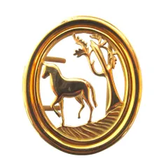 ビンテージ　バックル　馬　ホース　ルビー ee91da39993c3f4ef291e935925ff2