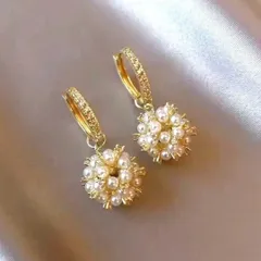 ピアス パール ゴールド ピアス フォーマル ウェディング セレモニー 上品 金