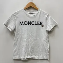 【加古川店】 中古 MONCLER | モンクレール 半袖Ｔシャツ MAGLIA MANICHE CORTE 国内正規品 J10938C00006 829HP ホワイト サイズ：XS 【112】