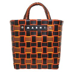 定番品 MARNI マルニ ピクニックバッグ カゴバッグ ジャージーハンドル