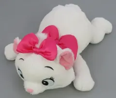 【中古】クッション・本体 マリー 抱き枕 「おしゃれキャット」 東京ディズニーリゾート限定