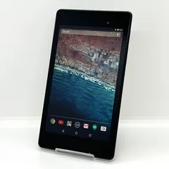 Google Nexus 7 2013 Wi-Fiモデル 16GB 7インチ ブラック Nexus7 タブレット本体 送料無料 中古 S197のサムネイル