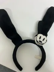 ディズニー　カチューシャ　黒　オズワルド