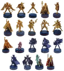 【中古】食玩 トレーディングフィギュア 全19種セット 「聖闘士星矢 ミニフィギュアセレクション II.新たなる聖戦」 