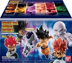 【中古】食玩 トレーディングフィギュア DRAGONBALL ADVERGE MOTION3セット