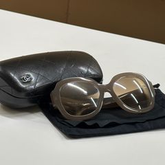 ◇CHANEL ◇シャネル ストーン サングラス グレージュ - メルカリ