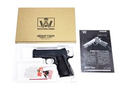 [WA] V10 ウルトラコンパクト / リアルスチールVer. ガスブローバック (中古ランクAトイガン)