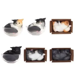 【中古】トレーディングフィギュア 全6種セット 「猫は液体」