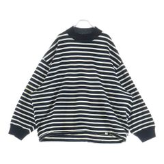 KOLOR beacon カラー モックネック ボーダーTシャツ - メルカリ