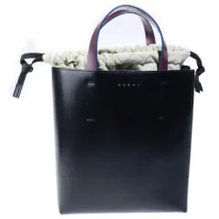 MARNI (マルニ) MUSEO ミュゼオ 2WAY レザー ショルダーバッグ ハンドバッグ ブラック SHMPV01TY0LV639のサムネイル