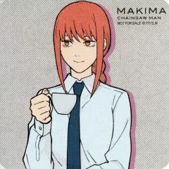 【中古】コースター マキマ(等身) オリジナルコースター 「チェンソーマン and SWEETS PARADISE」 コラボメニュー注文特典