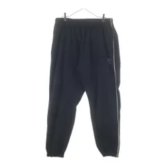 Needles (ニードルス) ×AWGE エーダブルジー ロゴデザイン ドローストリング トラックパンツ ブラック EJ951