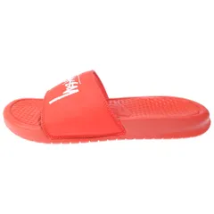 NIKE (ナイキ) ×STUSSY BENASSI SLIDE CW2787-600 ステューシー ベナッシ スライドサンダル レッド US7/25cm